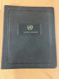 THE UNITED NATION_FULLY ILLUSTRATED ALBUM FOR STAMPS AND POSTAL STATIONARY  U.N. - Picture 1 of 17