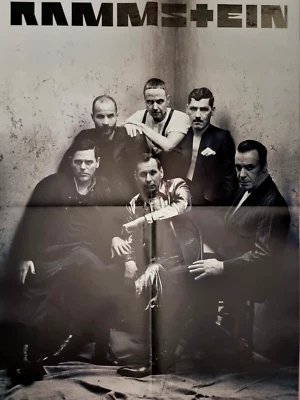 Unique RAMMSTEIN Vintage Style Poster 2019, 16 x 22 in. (40 x 55 cm) Mint Cond. - Image 1 of 2
