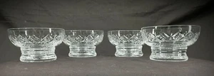 Stuart Crystal "Glengarry" Cut Glass Set of 4 Serving Bowl 2 1/2"- 23B - Picture 1 of 6
