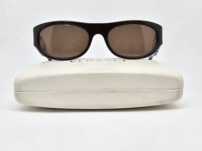 范思哲 Mod. 474/A Col. 919 黑巧克力框架绿色镜片美杜莎太阳镜 — 第 1/4 张图片