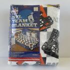 Vintage Game Day NFL Team Blanket Football Twin/Full 72"X90" NOS New Sealed