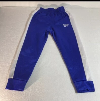 Pantalones Jogger NIÑOS REEBOK Solo Talla 4 AZUL BLANCO Foto 1 de 4