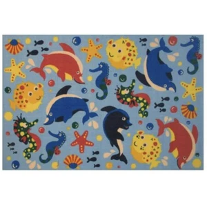 Mehrfarbiger Ozean Unterwasser Vorleger 19"x29" - Bild 1 von 5