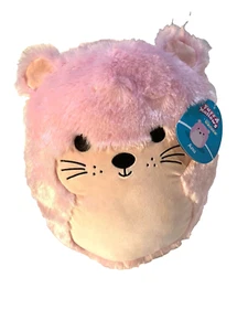 Squishmallows Anu the Pink Otter FuzzAMallows 12” BNWT Kellytoy - Picture 1 of 3