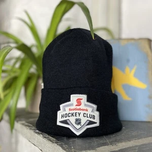 REEBOK - SCOTIABANK HOCKEY CLUB - BEANIE HAT - BLACK - NHL - Picture 1 of 9