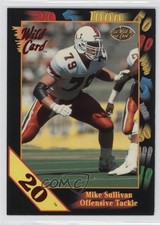 1991 Wild Card Draft 20 Stripe Mike Sullivan #154
