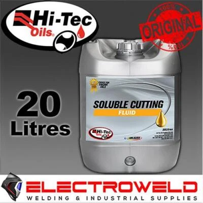 20L Hi-Tec Soluble Cutting Fluid Oil Hi-Tech Lubricant Lubrication High HI6-2910 - image 1 of 3