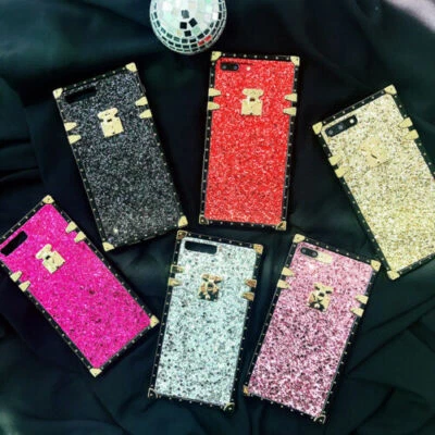 Luxury Glitter Phone Case For Huawei Mate 40 Nova 6 P30 P40 Pro Honor 30 - Image 1 of 4