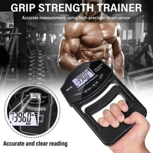Grip Strength Tester, 396Lbs/180Kg Digital Hand Dynamometer Grip Strength NEW - Picture 1 of 15