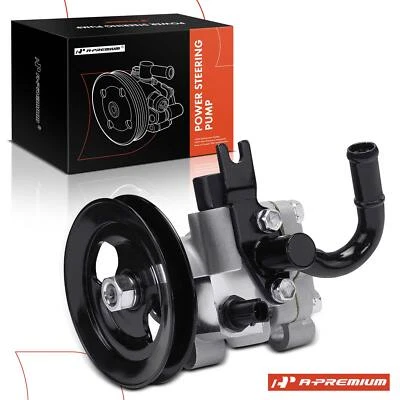 Power Steering Pump with Pulley for Hyundai Accent 2010-2011 Kia Rio5 Rio 06-11 - Image 1 of 4