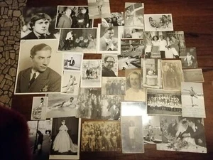 LOTTO BLOCCO n.35 FOTOGRAFIE ANTICHE D EPOCA RITRATTI ANNI passati CARTOLINE - Foto 1 di 1