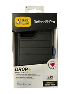OtterBox Defender Series Pro Case + Holster for iPhone 12 Pro Max (6.7") Black