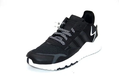 adidas Originals Nite Jogger C EE6475 BLACK/BLACK/CARBON YOUTH KIDS SNEAKER - Image 1 of 4