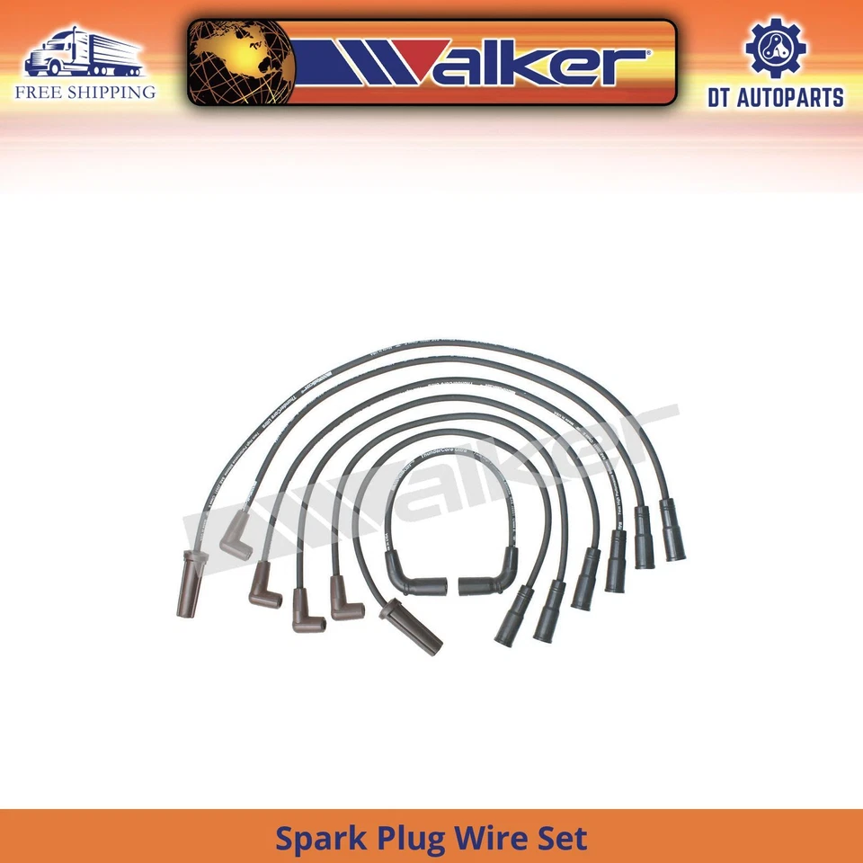 Juego de cables de bujía Walker 1997 1998 1999 2000 para GMC Safari 1996-2001 4,3 L V6 Foto 1 de 1