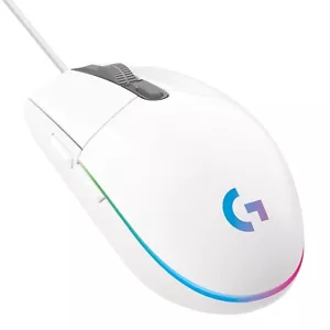 Logitech G203 Wired Gaming Mouse 8,000 DPI Rainbow Optical Effect LIGHTSYNC RGB - Picture 1 of 8