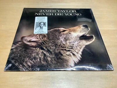 NEW/SEALED - JAMES TAYLOR-Never Die Young-Columbia Records FC-40851 1988 - Image 1 of 2