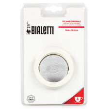 Bialetti Rechange 1 Kit Joints+Filtre Plaquette Brikka 4 Tasses Moka Parts