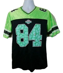 Camiseta de fútbol oficial Nickelodeon Teenage Mutant Ninja Turtles #84 verde neón - Imagen 1 de 7