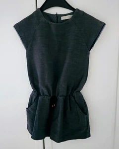 Zara Jumpsuit, Gr.140, Reißverschluss, Grautöne, elastischer Gummibund, Top - Bild 1 von 4
