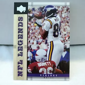 Randy Moss #49 2004 Upper Deck NFL Legends Minnesota Vikings Card For Sale - Picture 1 of 2