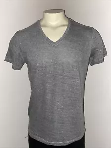True Religion Sample Men's Gray V-Neck T-Shirt Size M - Picture 1 of 5