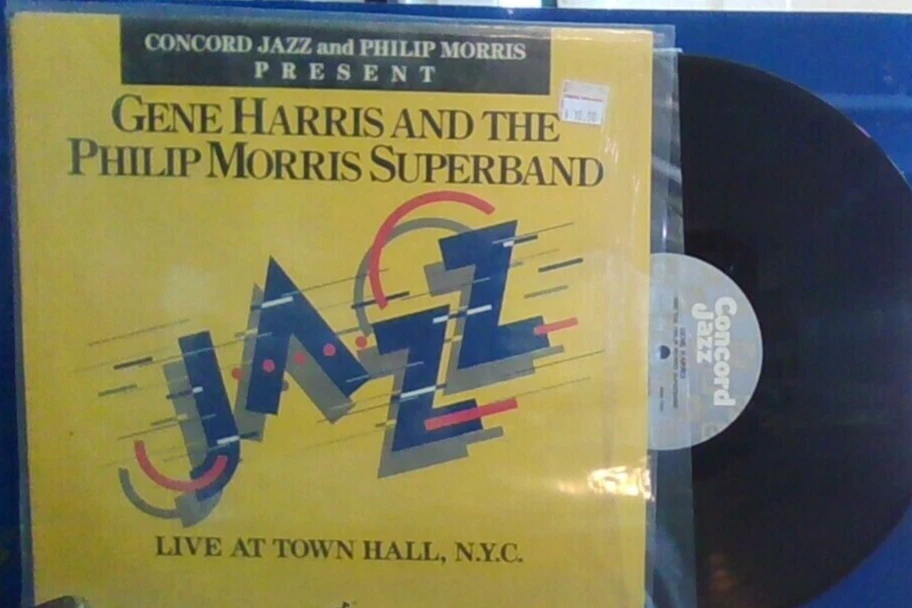 GENE HARRIS   "Live At Town Hall, N.Y.C."  Vinyl LP   Concord Jazz  CJ-397 Foto 1 de 1