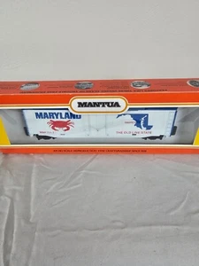 Mantua MARYLAND State Box Car Collector Series MMP 711-7 Ho Scale VINTAGE no box - Picture 1 of 2