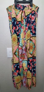 Johnny Was Jasper Smocked Waist Pants Sz 1X - Picture 1 of 8