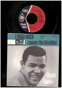 Chubby Checker - Limbo Rock - Popeye The Hitchhiker - 7 Inch Vinyl HOLLAND - Picture 1 of 2