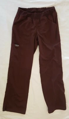 Pantalón Exfoliante Cherokee Workwear Tiro Medio Pull-On Petite WW110P ESP Espresso XS  Foto 1 de 4