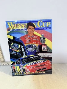Winston Cup Illustrated Magazine February 1996 Jeff Gordon NASCAR - Picture 1 of 2