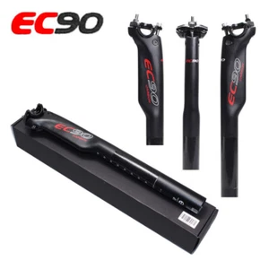 EC90 3K Aero fibra de carbono MTB poste de asiento bicicleta de carretera tubo poste de asiento 27,2/30,8/31,6 mm - Imagen 1 de 5