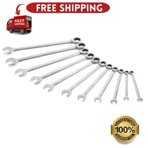 STEELMAN 11Piece SAE 144 Postion Ratcheting Wrench Set High Quality Wrench 78981 - Picture 1 of 1