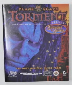 Planescape Torment Official Strategies & Secrets (Paperback,1999) Strategy Guide - Foto 1 di 13