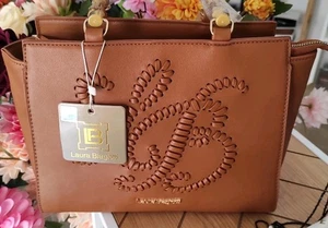 BORSA DONNA LAURA BIAGIOTTI MOD.DAMAGE CUOIO/NATURALE - Foto 1 di 2