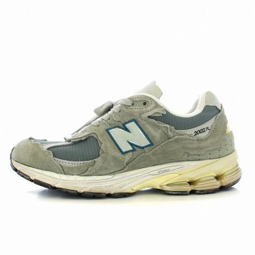 NEW BALANCE M2002RDD SCARPE SNEAKERS CAMOSCIO US9 5 27 5cm GRIGIO TK (27 5cm) Usate 88b
