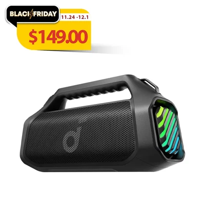 soundcore Boom 2 Pro by Anker Outdoor Bluetooth Speaker, 20H Playtime,AUX-In - Image 1 of 4