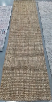 NATURAL 2'-3" x 9'-0" Flaw in Rug, Reduced Price 1172787053 NF730C-29 - Image 1 of 4