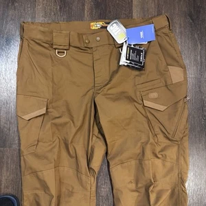 M TAC Pants Mens Sz 42X34 Coyote Brown Tactical Aggressor Gen 2 Flex Cargo Clips - Picture 1 of 5