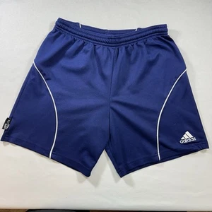 Adidas Athletic Shorts, Youth Boys Medium (10/12) Navy/White  - Picture 1 of 5