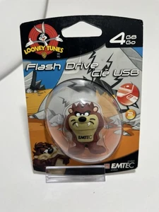 EMTEC Looney Tunes Tasmanian Devil USB 2.0 Flash Drive 4GB NEW - Picture 1 of 2