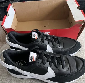 Nike Herren Größe 11,5 Waffle Debut schwarz weiß Laufschuhe #DH9522-001 - Bild 1 von 14