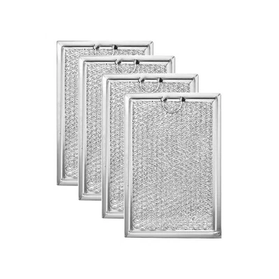 Filtro de grasa para horno campana extractora microondas de repuesto Frigidaire 5304464105, paquete de 4 Foto 1 de 3