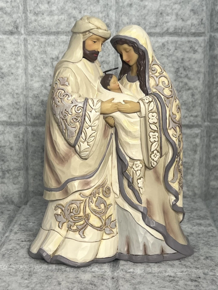 White Woodland Holy Family By Heartwood Creek Jim Shore 2024