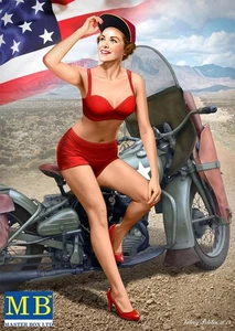 MAS24001 - Masterbox 1:24 - Pin-up Series, Kit No. 1 Marylin - Picture 1 of 1