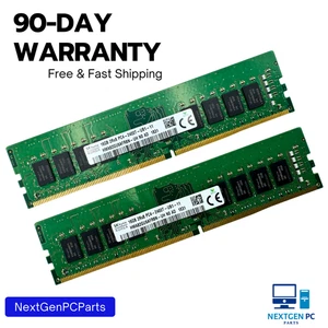 SK Hynix 32GB (2x16GB) 2Rx8 PC4-2400T RAM Memory Kit HMA82GU6AFR8N-UH - Picture 1 of 5