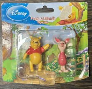 Disney Pooh & Friends Figurines Pooh & Piglet Sealed Blister Pack 0911D - Picture 1 of 3