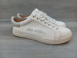 Circus Sam Edelman Women's Sneakers Size 7.5 Comfort White Leather LaceUp - Picture 1 of 10