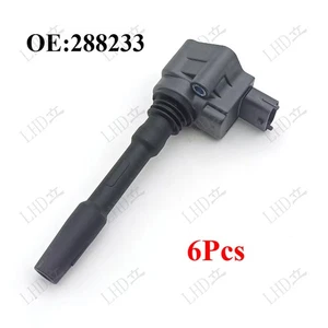 6Pcs Ignition Coils 288233 For Maserati Ghibli Levante Quattroporte - Picture 1 of 5