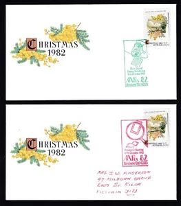 1982 ANPEX BRISBANE FIRST & LAST DAY DECIMAL STAMP SOUVENIR COVERS #2395 - Picture 1 of 3